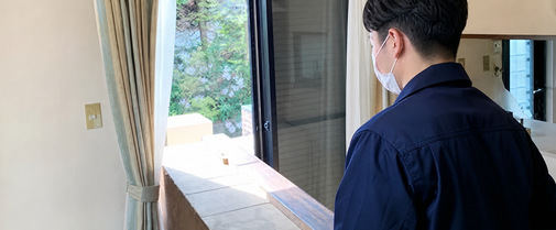 重たい大型廃品でも丁寧に搬出