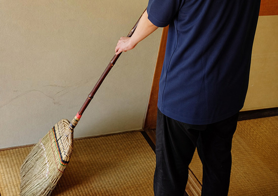作業後の清掃