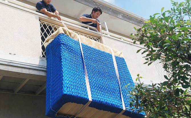 迅速・丁寧な高水準の作業対応